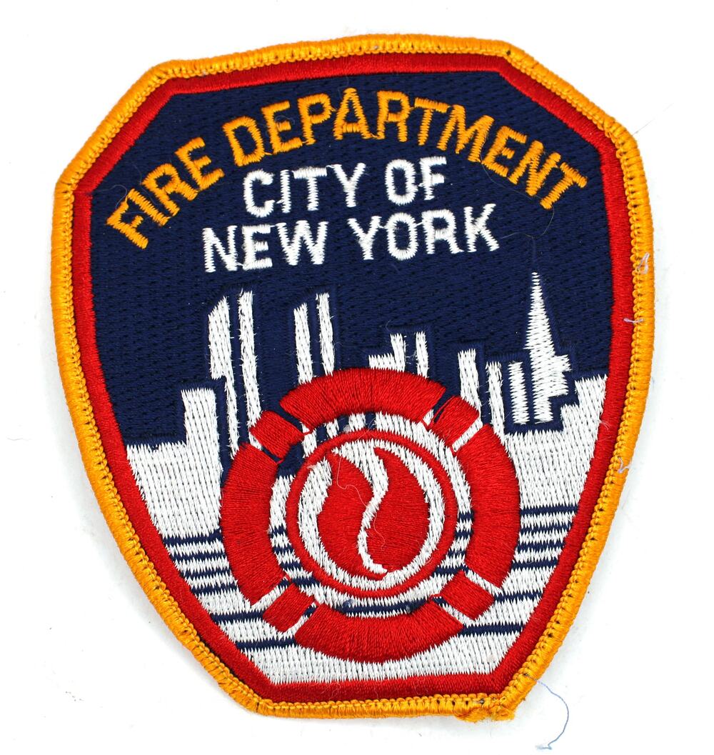 Pre 9-11 NYFD City of New York Fire Department Patch - Twin Towers